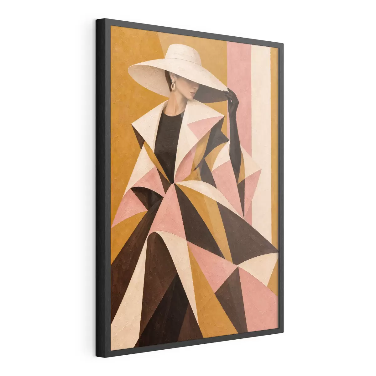 Poster Schicke Eleganz in auffälligen Mustern f50882
