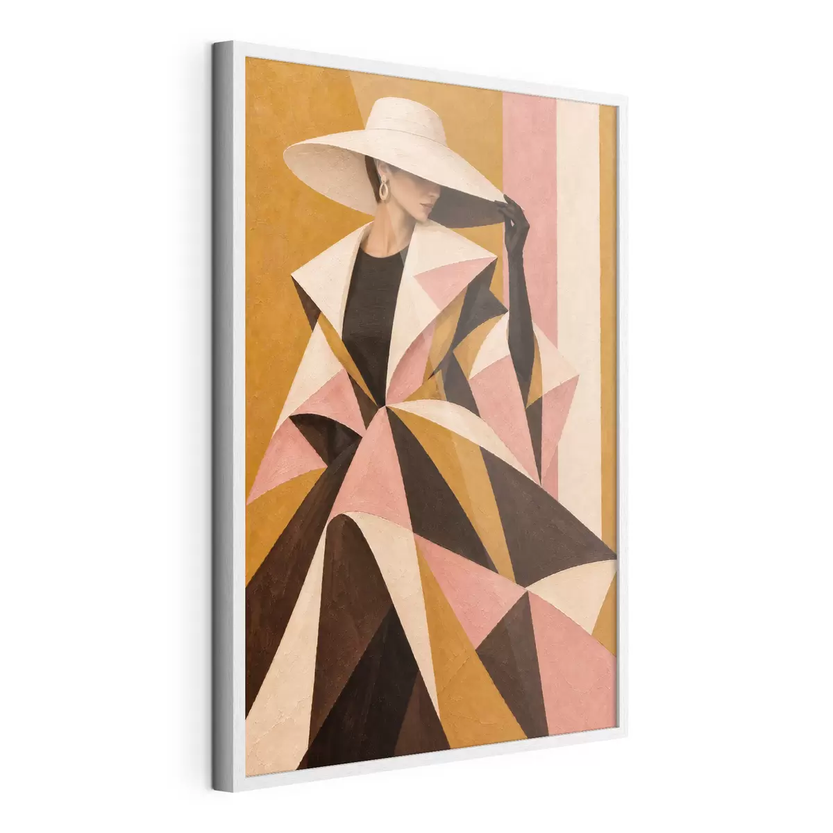 Poster Schicke Eleganz in auffälligen Mustern f50882