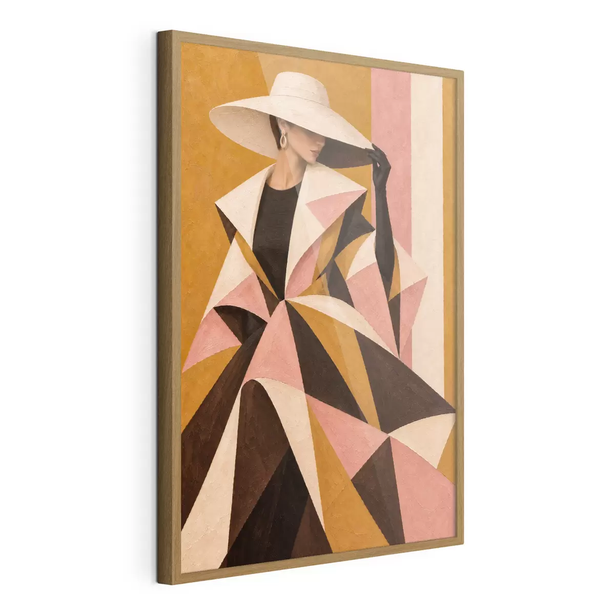 Poster Schicke Eleganz in auffälligen Mustern f50882