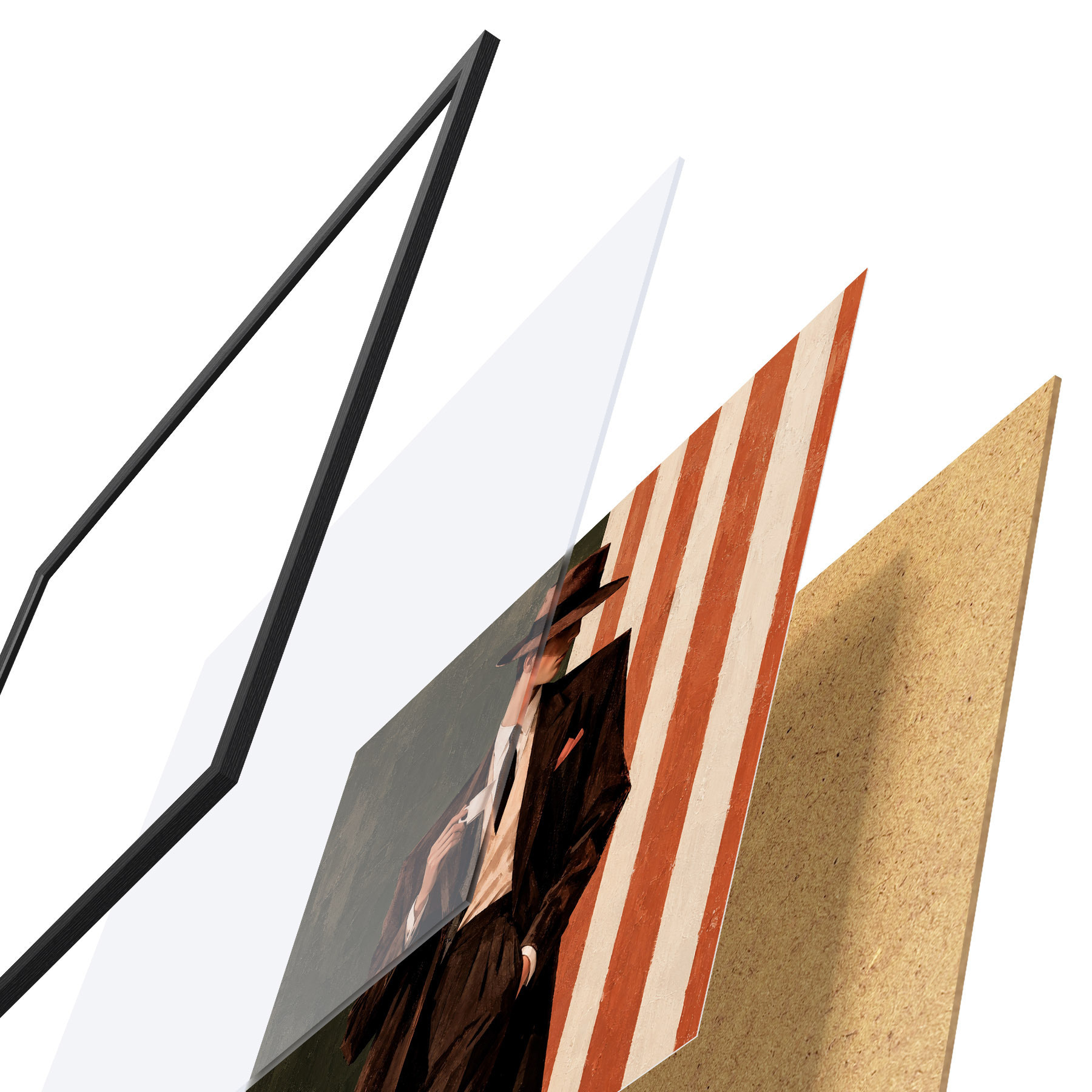 Poster Zeitloser Stil mit modernem Touch f50883