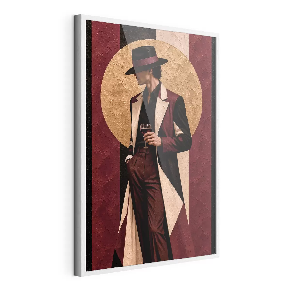 Poster Schicke Eleganz mit Vintage-Flair f50886