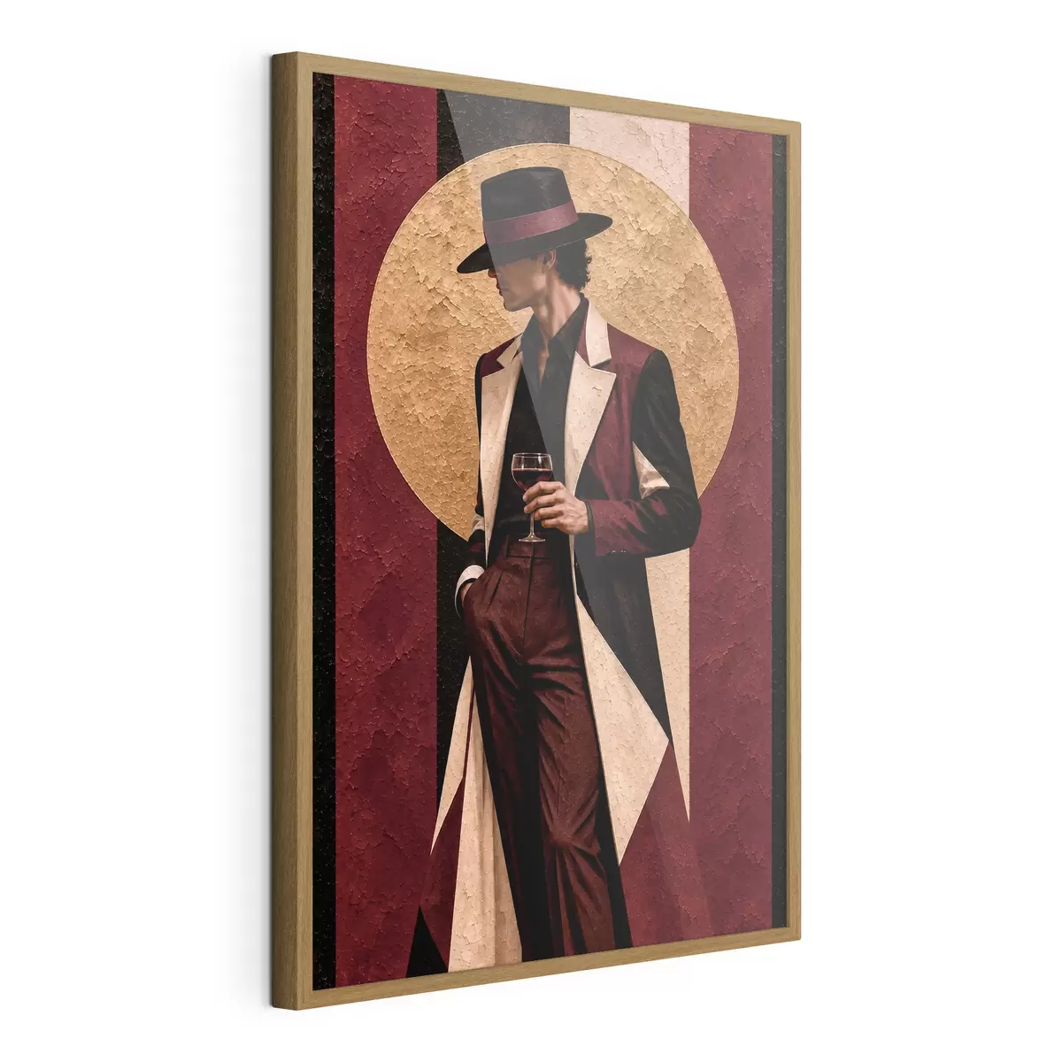 Poster Schicke Eleganz mit Vintage-Flair f50886