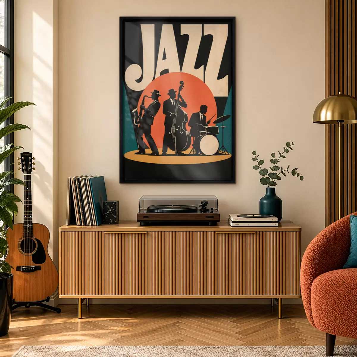 Poster Live-Jazz: Rhythmus und Seele verschmelzen f50921