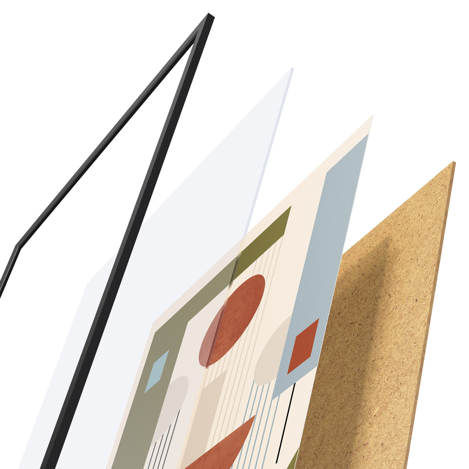 Poster Formgeometrie d31079