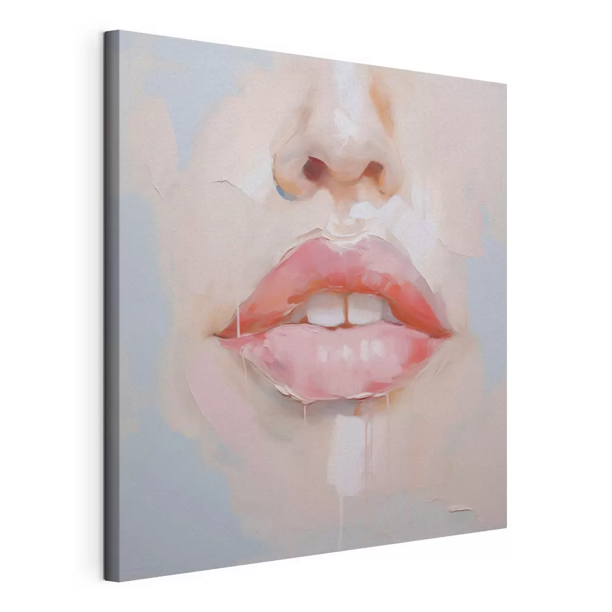 Wandbilder Lippen, Nachbildung eines Gemäldes s51138
