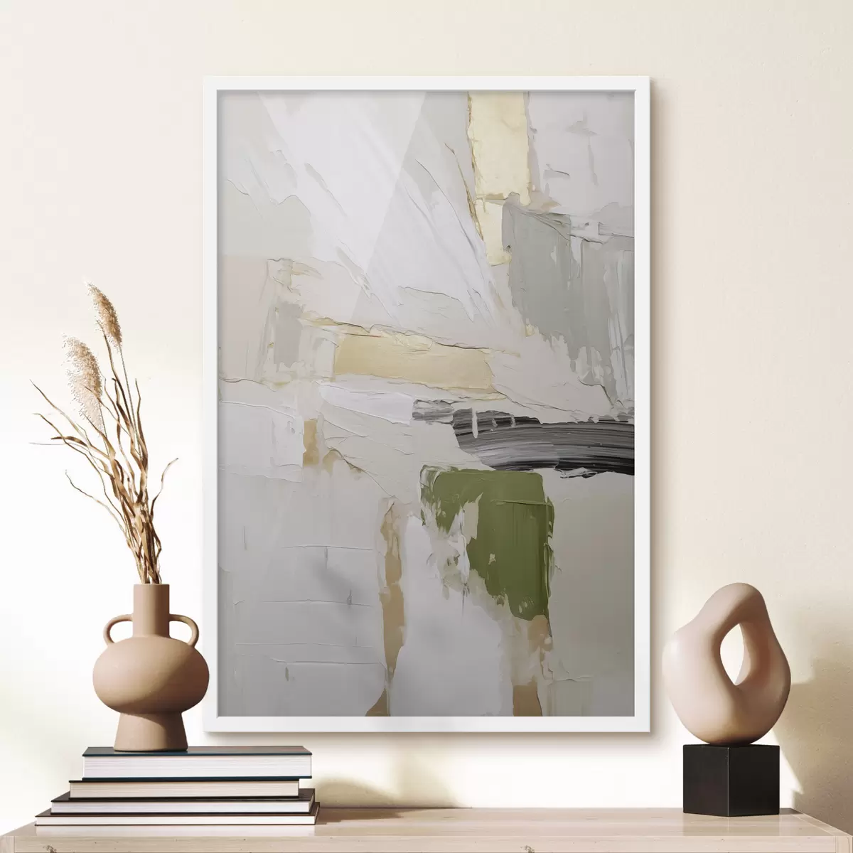 Poster Abstraktion, Nachahmung der Malerei f50995