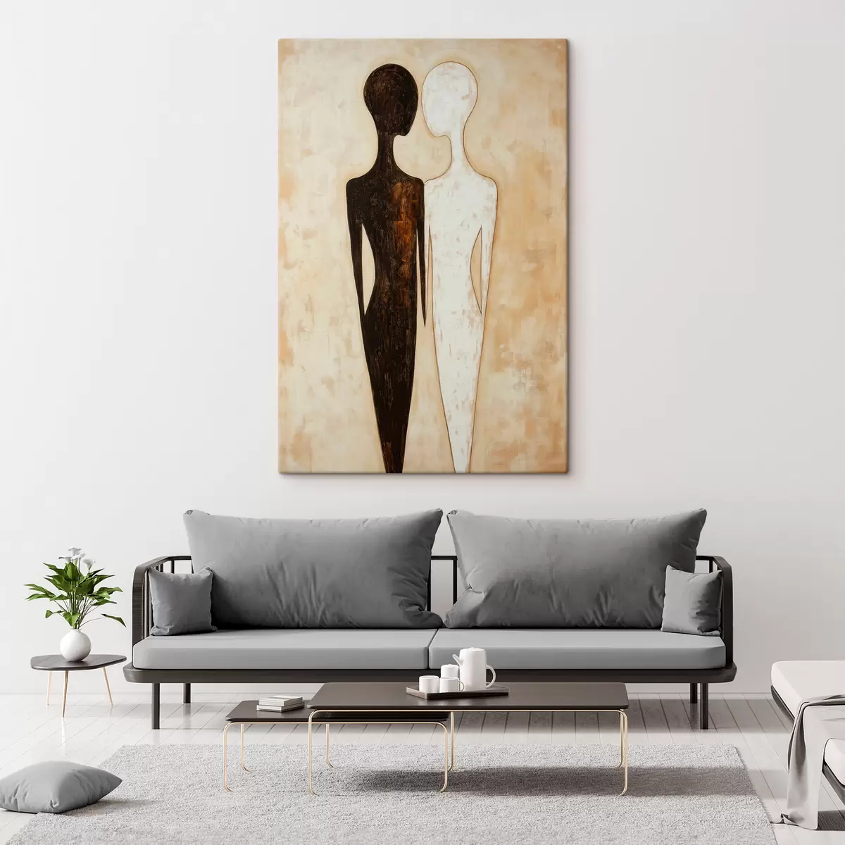 Wandbilder Abstrakte Silhouetten s51059