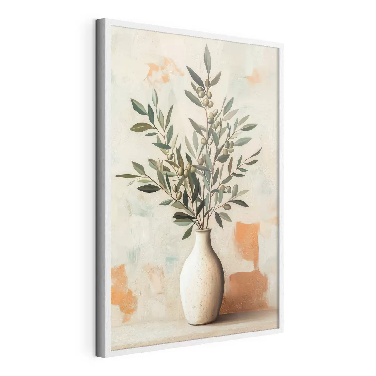 Poster Olivenzweige in einer Vase f51047