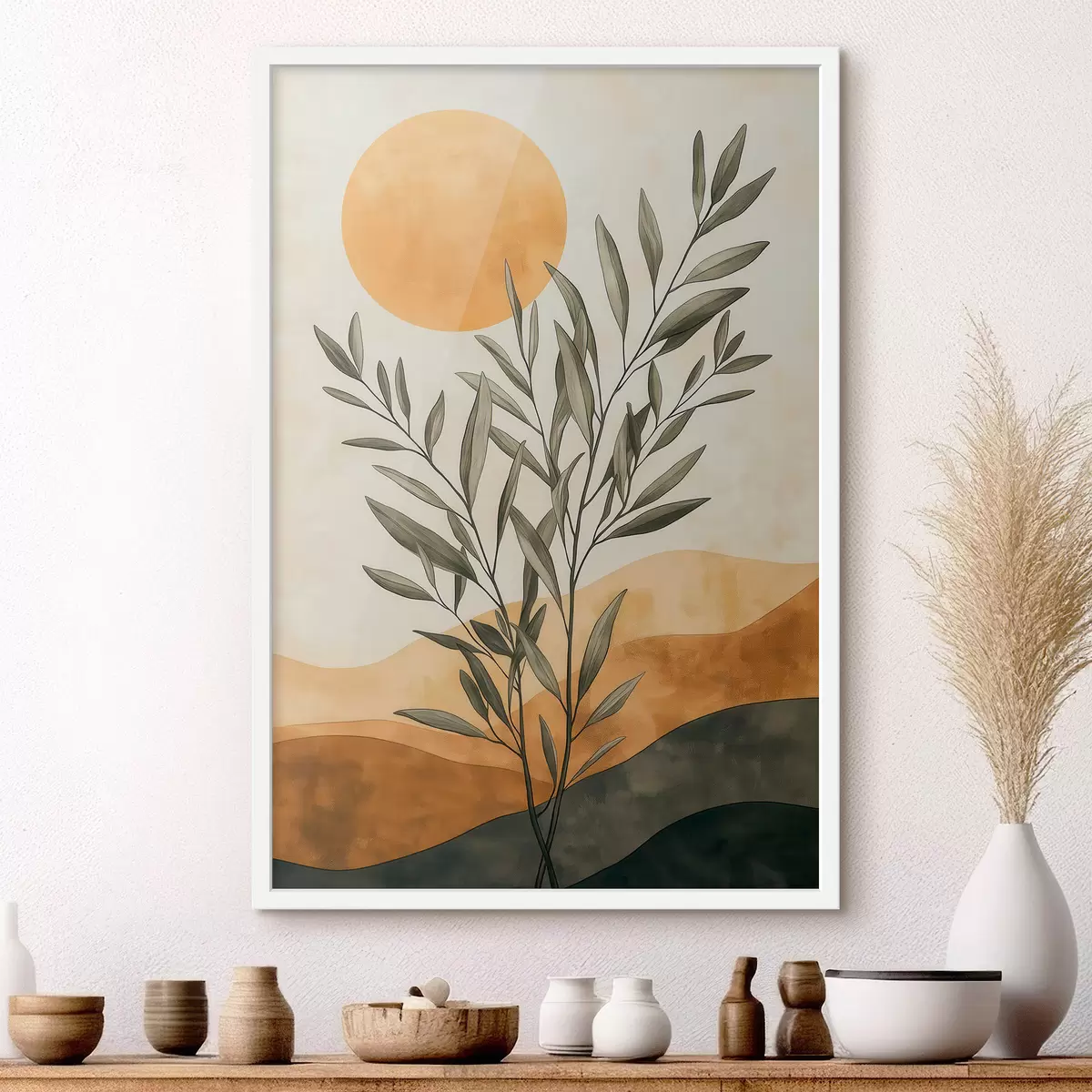 Poster Ein Olivenzweig f51055