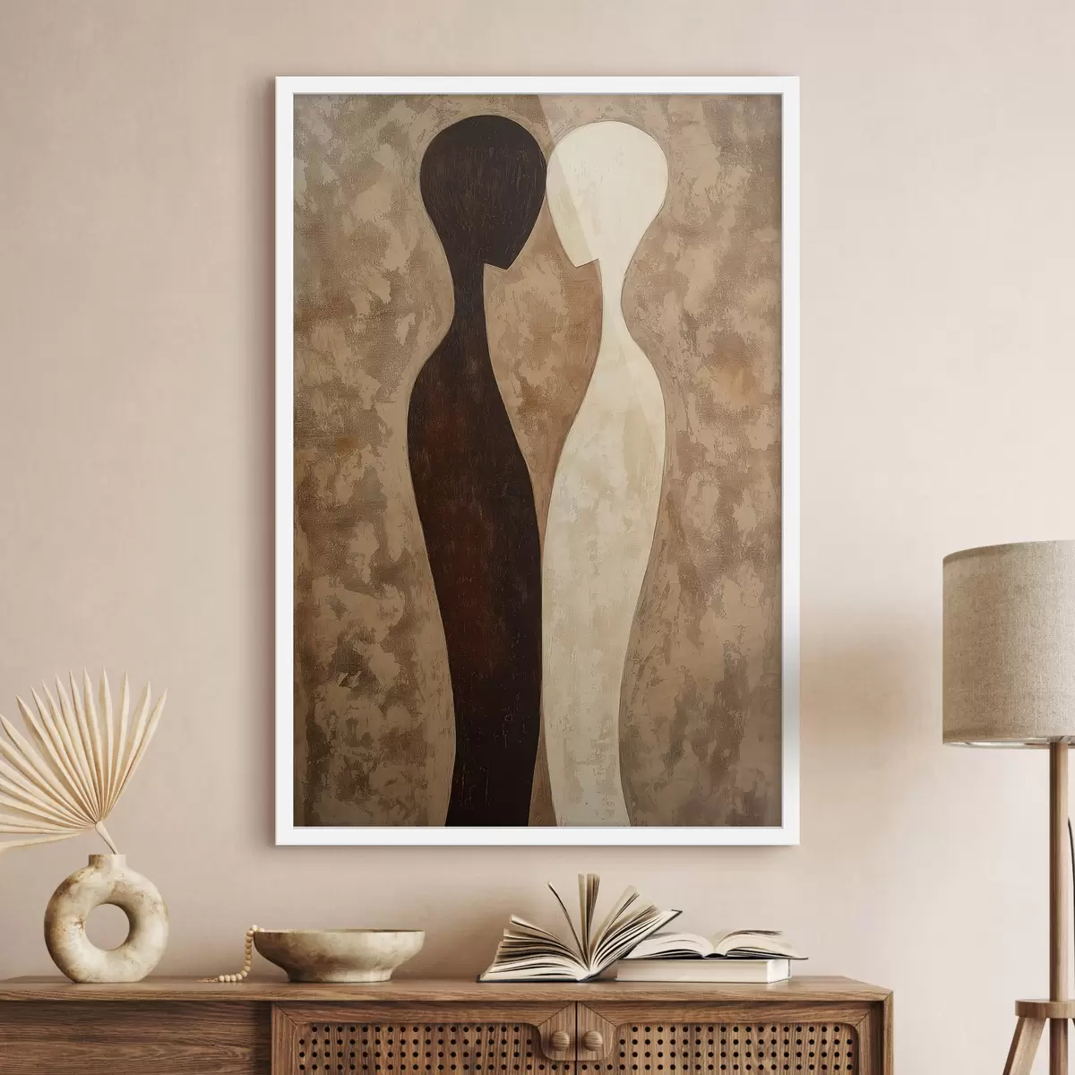 Poster Abstrakte Silhouetten f51058