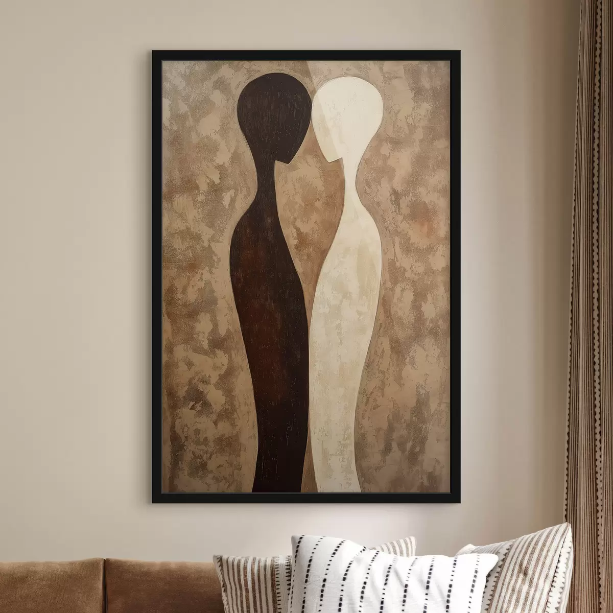Poster Abstrakte Silhouetten f51058