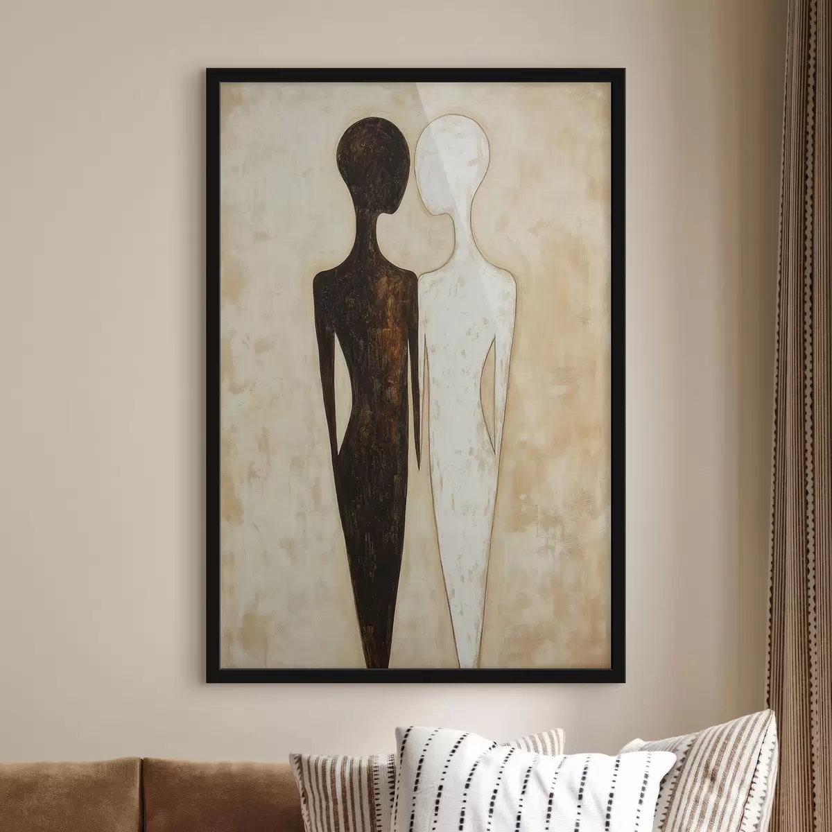 Poster Abstrakte Silhouetten f51059