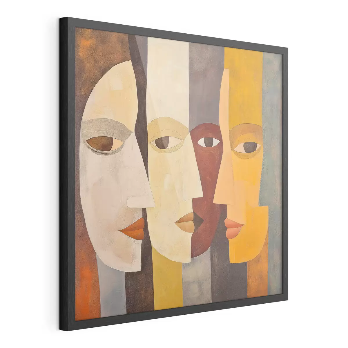 Poster Abstrakte Gesichter f51068