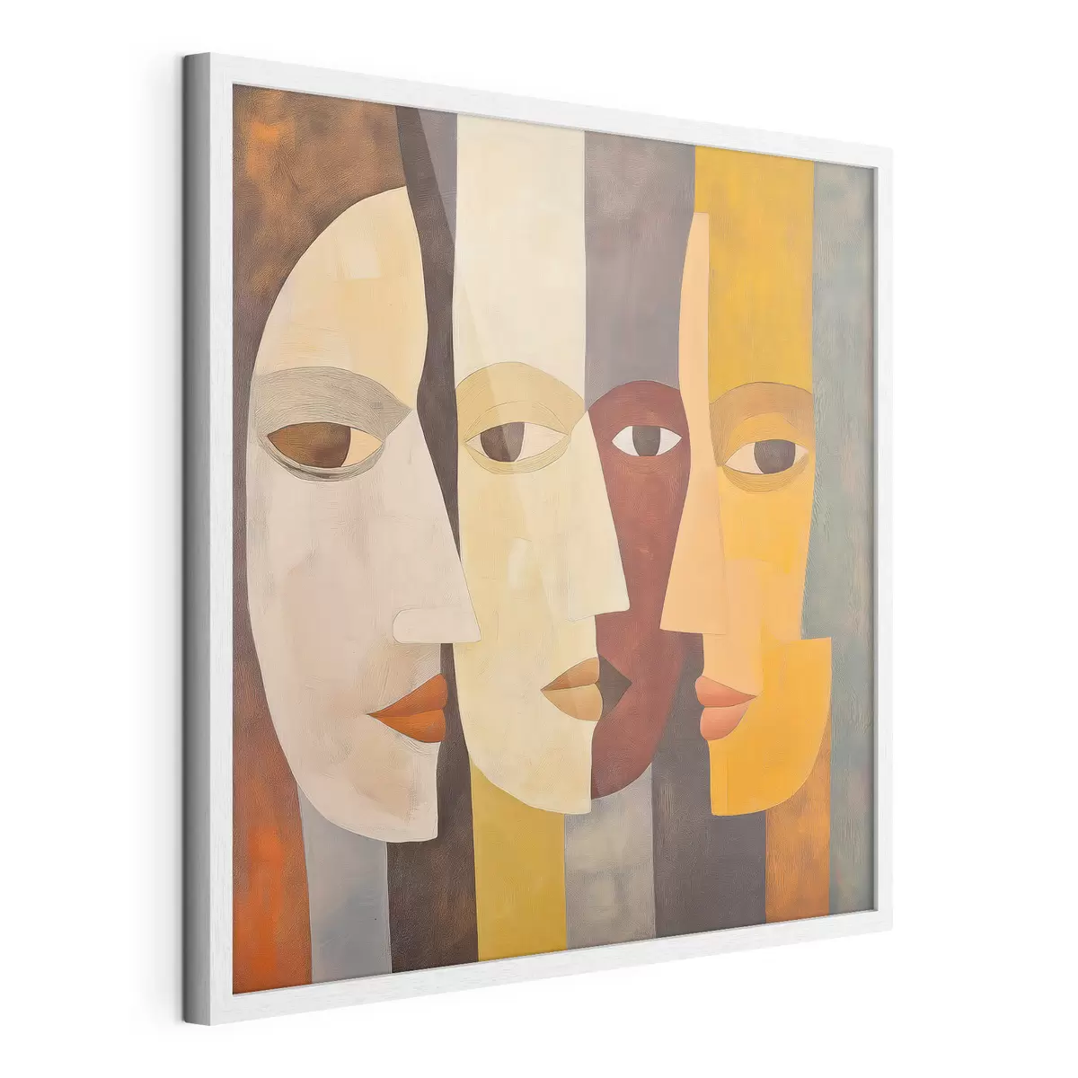 Poster Abstrakte Gesichter f51068