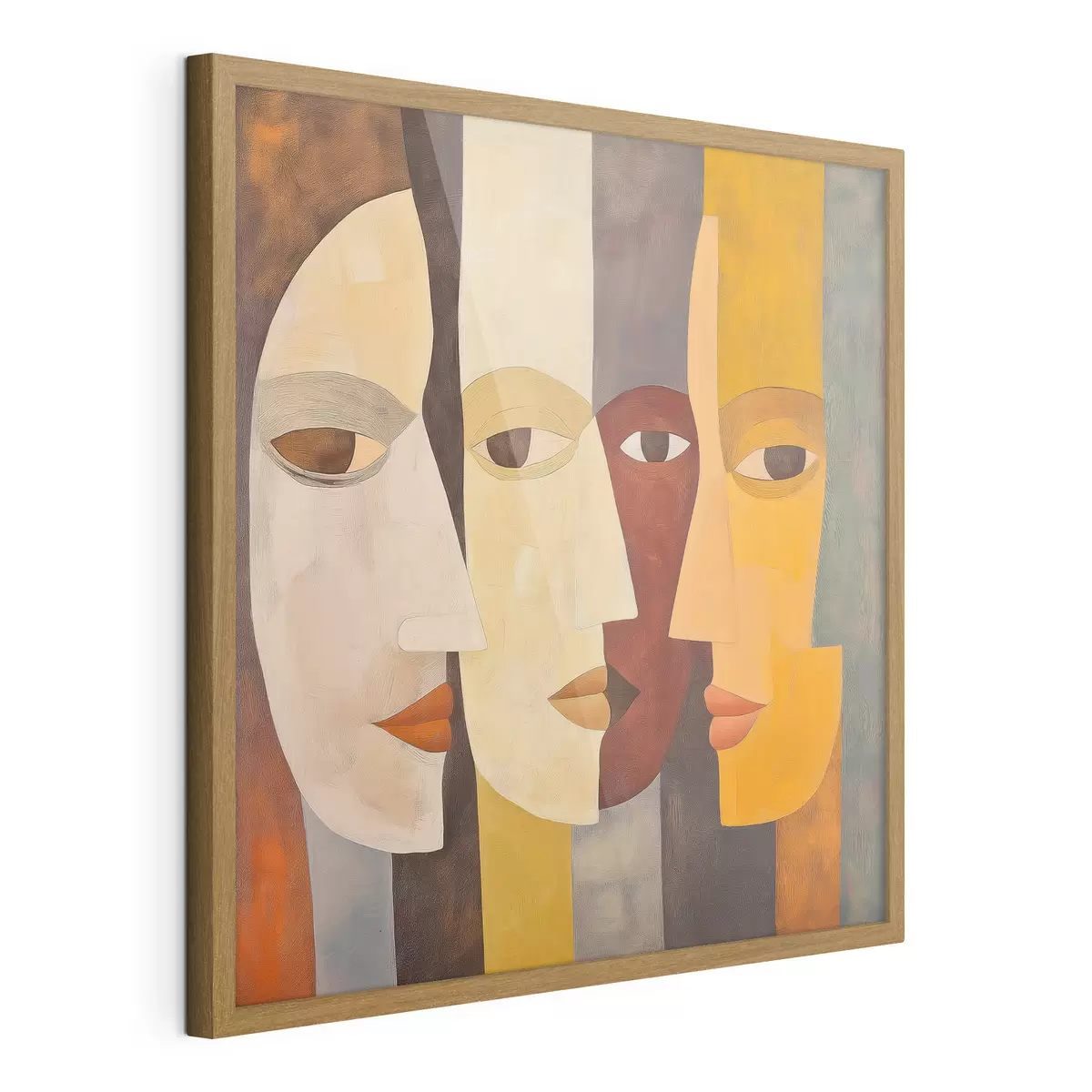 Poster Abstrakte Gesichter f51068