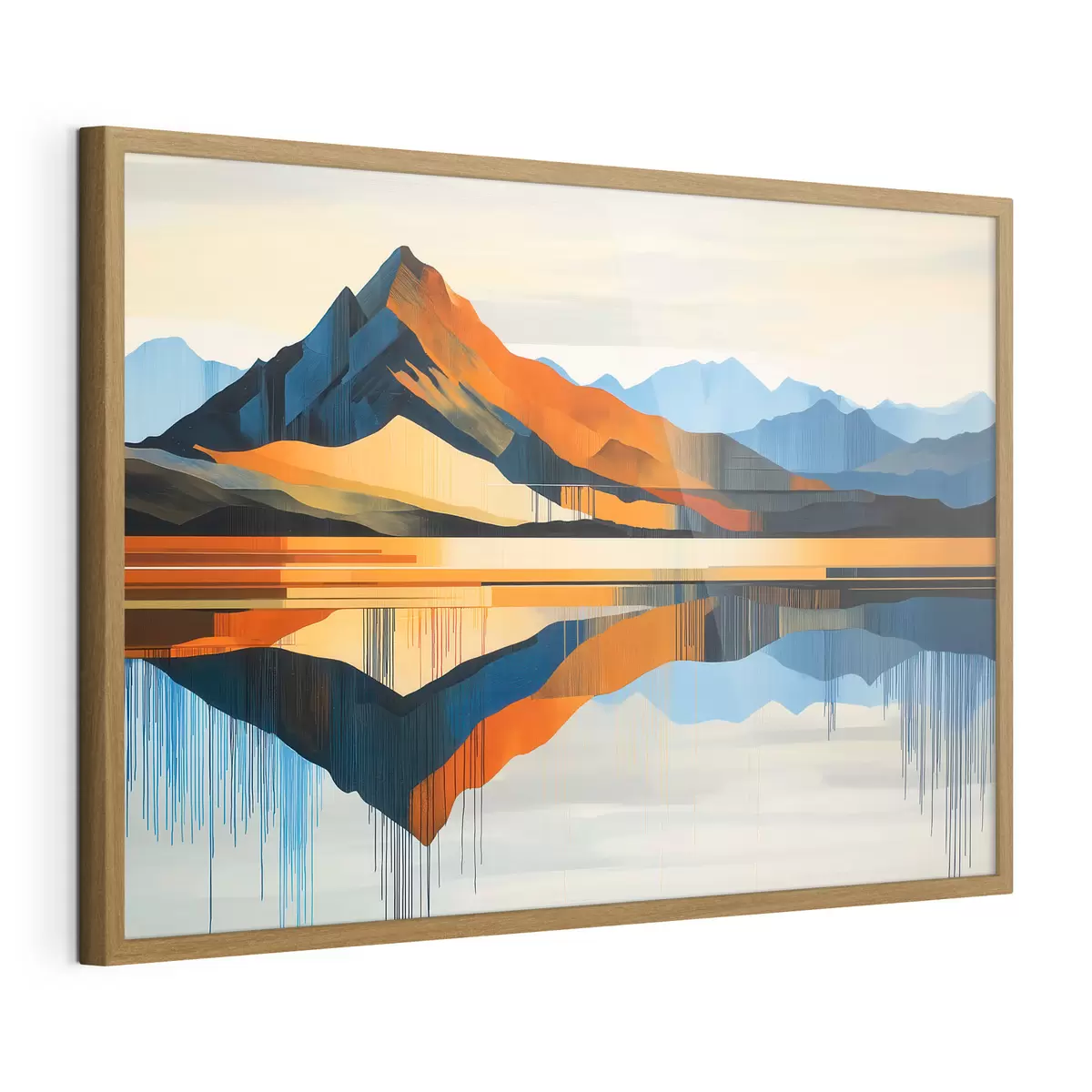 Poster Farbenfrohe Berge f51070