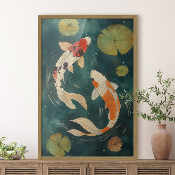 Poster Ost-Koi, Posters Insekten und Tiere, f51076wo : Uwalls