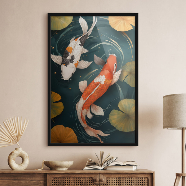 Poster Ost-Koi, Posters Insekten und Tiere, f51077bk : Uwalls