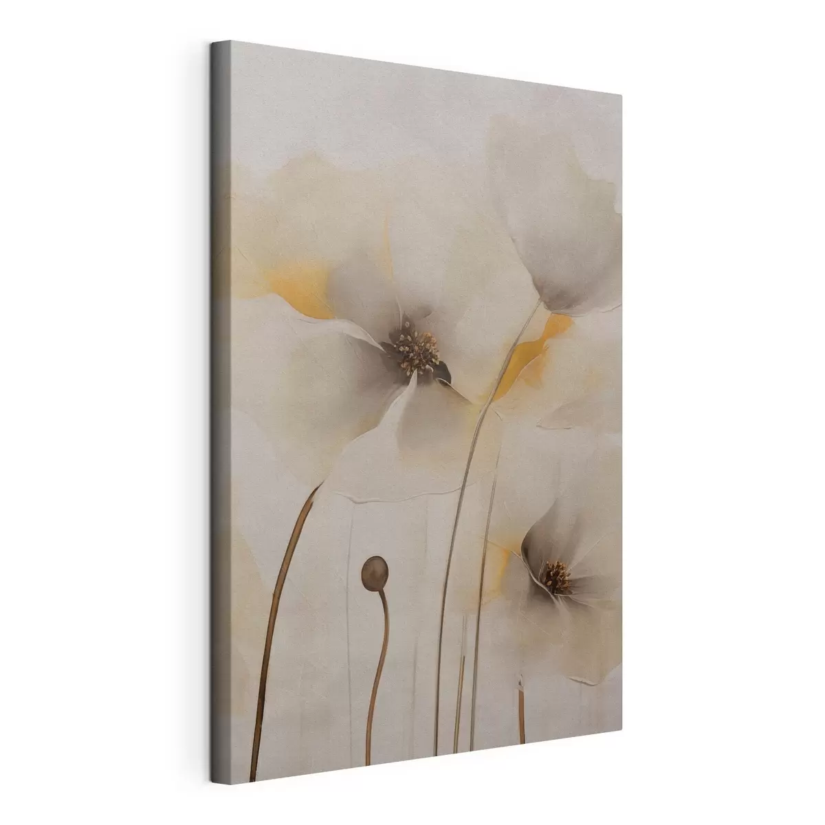 Wandbilder Zarte Mohnblumen an schlanken Stielen s51089