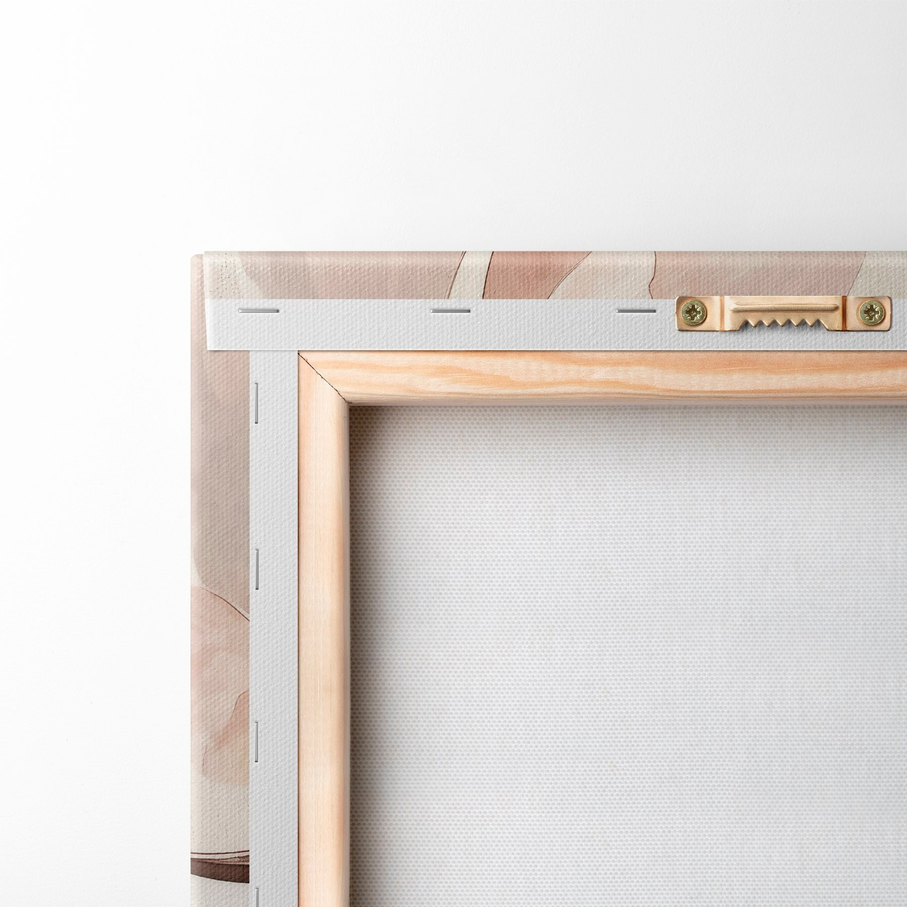 Wandbilder Rosa-beige Blume in Aquarelltechnik s51098