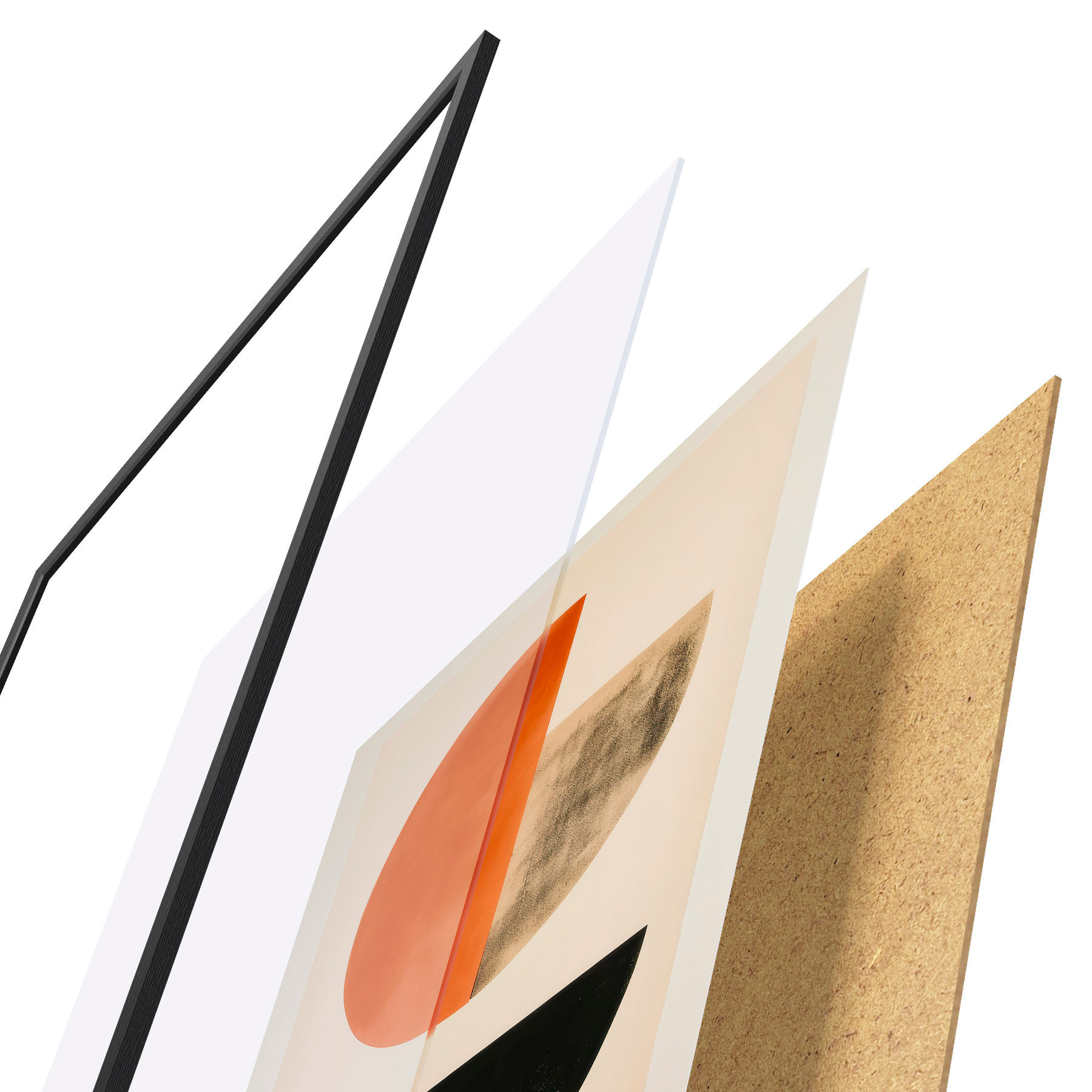 Poster Geometrische Abstraktion f51149