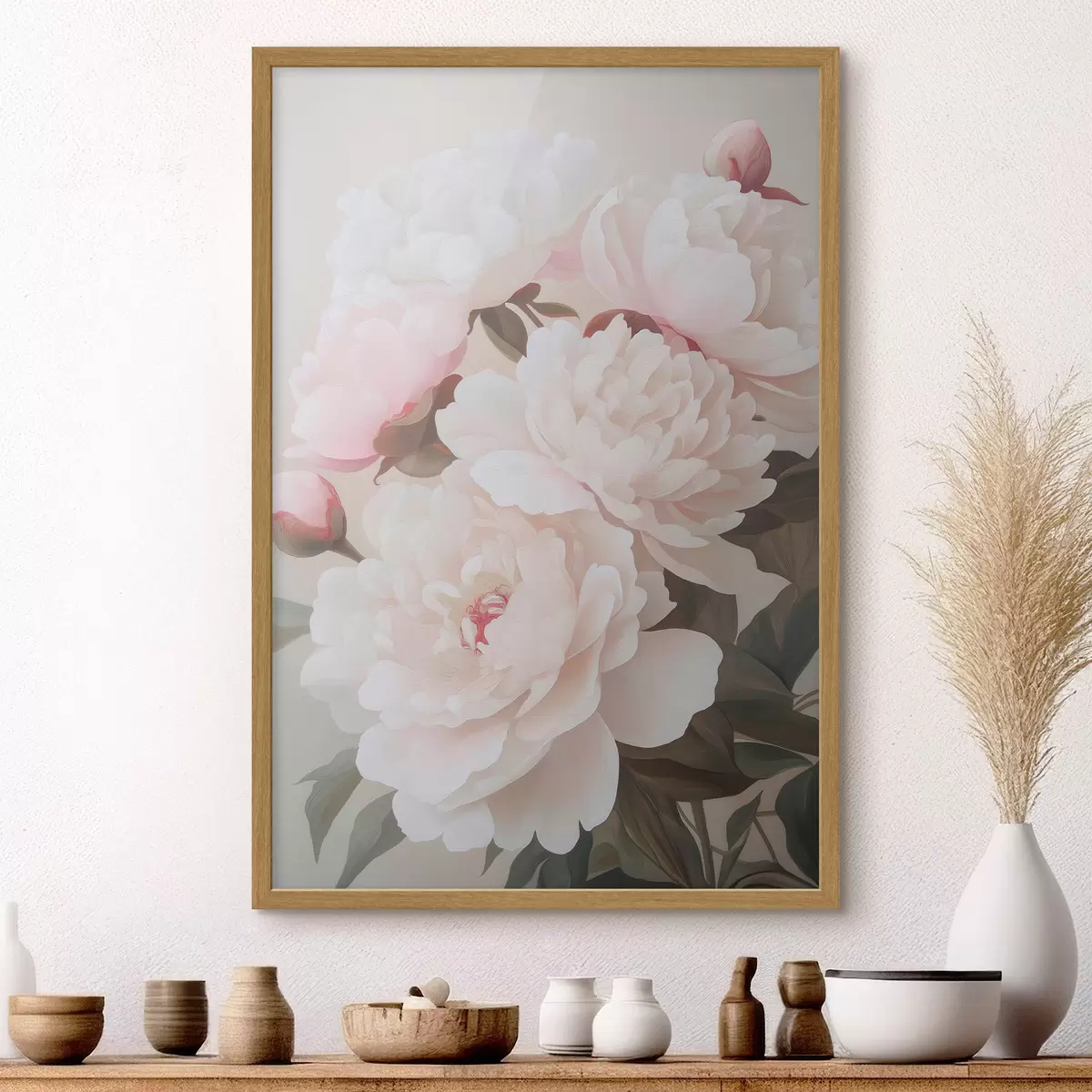 Poster Pfingstrosen f51153