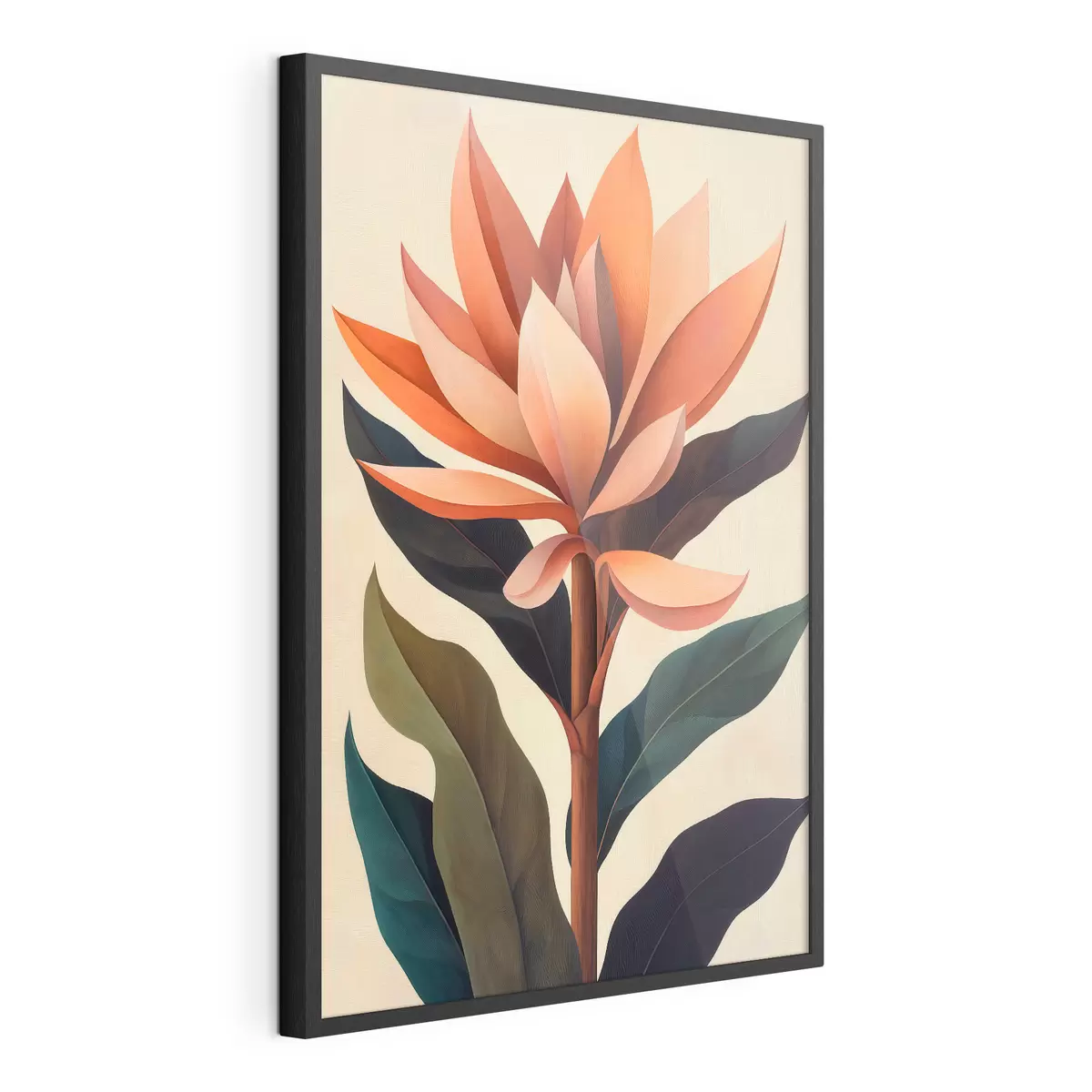 Poster Abstrakte Blume f51155