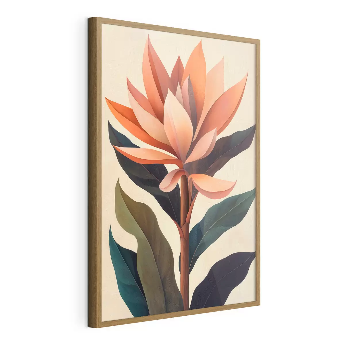Poster Abstrakte Blume f51155