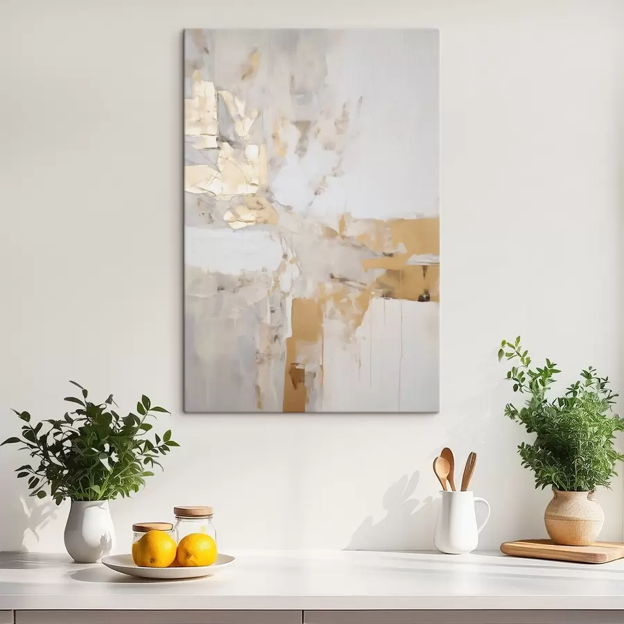 Wandbilder Minimalistische Abstraktion, Nachbildung eines Gemäldes s51163