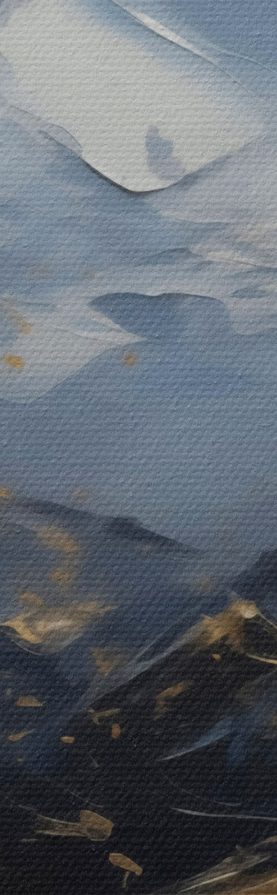Wandbilder Berglandschaft, Nachbildung eines Gemäldes s51164
