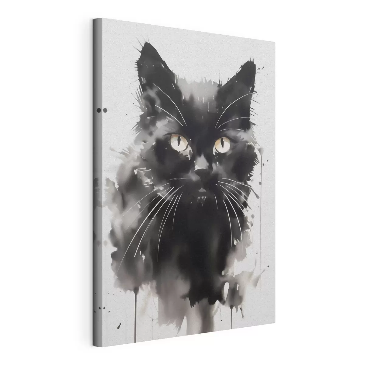 Wandbilder Porträt einer Katze, Nachbildung eines Gemäldes s51169