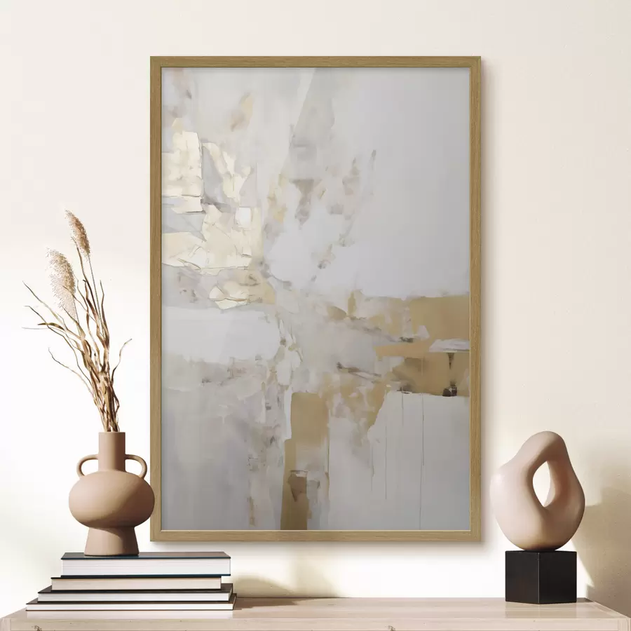 Fototapete Minimalistische Abstraktion, Nachbildung eines Gemäldes f51163