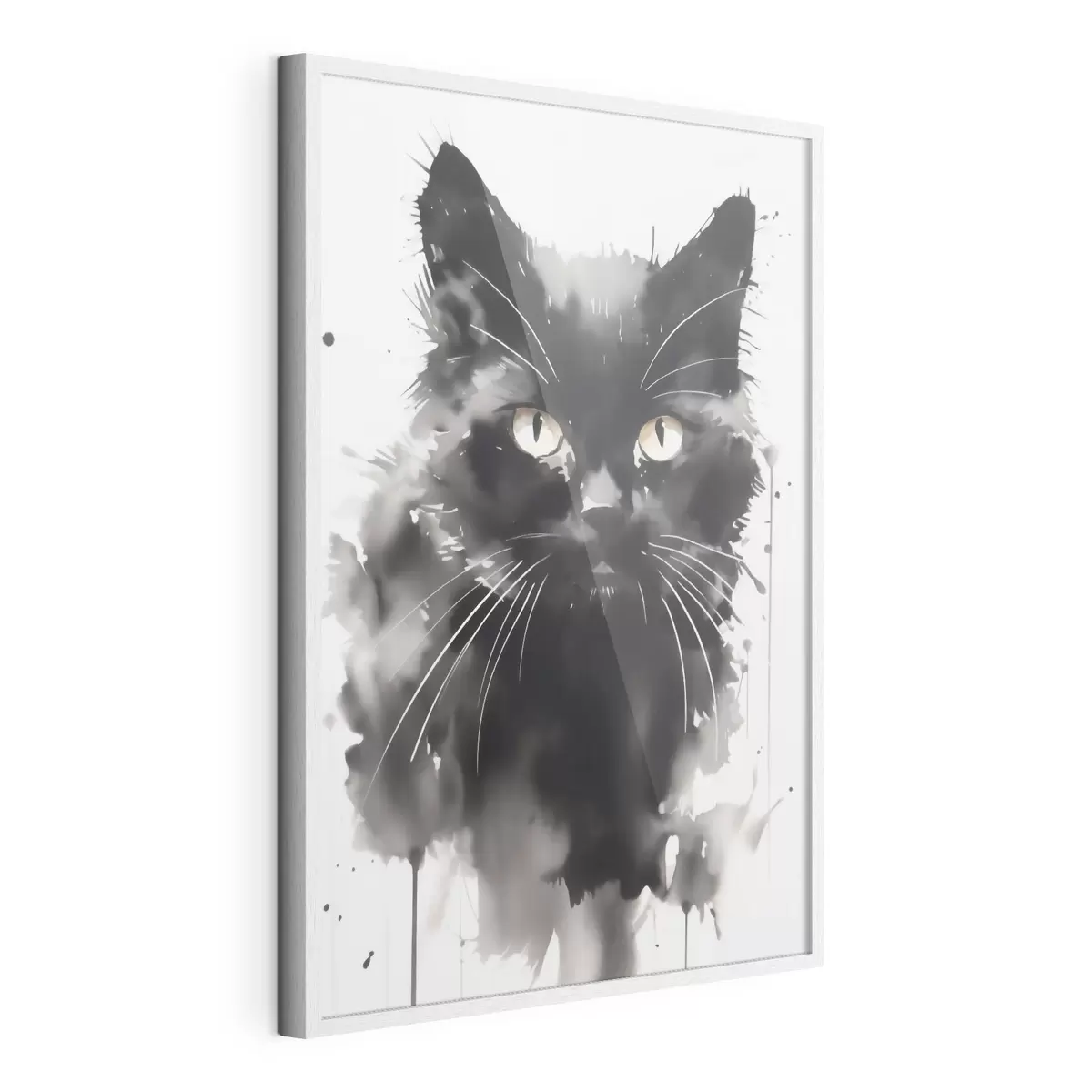 Poster Porträt einer Katze, Nachbildung eines Gemäldes f51169