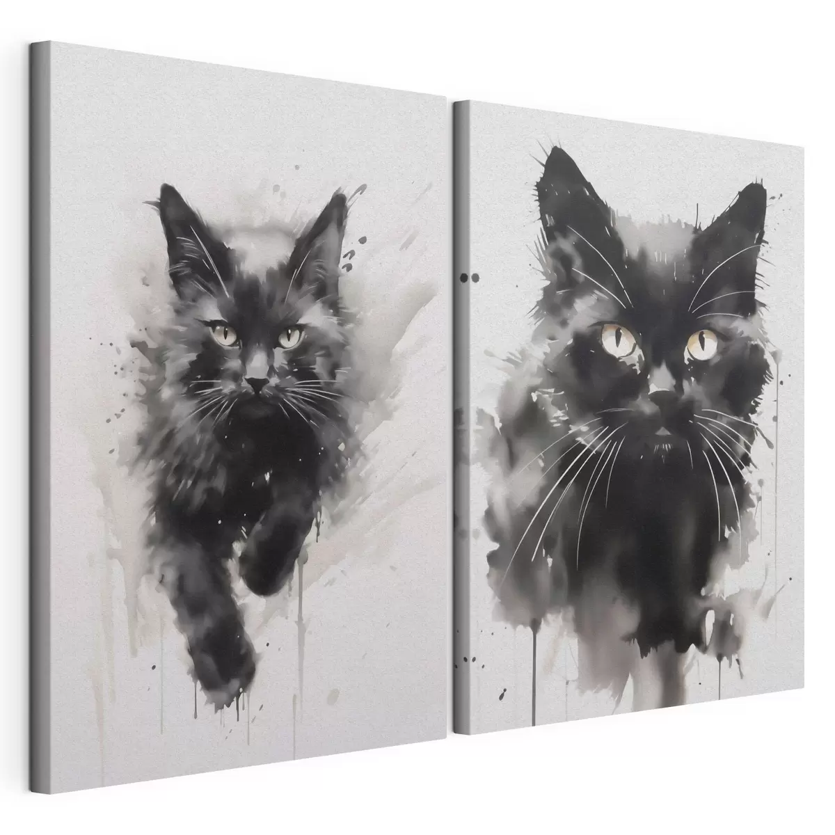 Wandbilder Katze, Nachbildung eines Gemäldes m31110