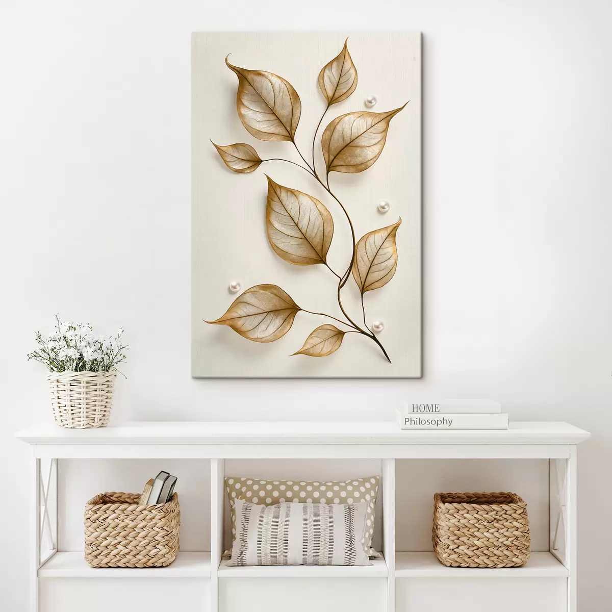 Wandbilder Eleganter botanischer Zweig s50866