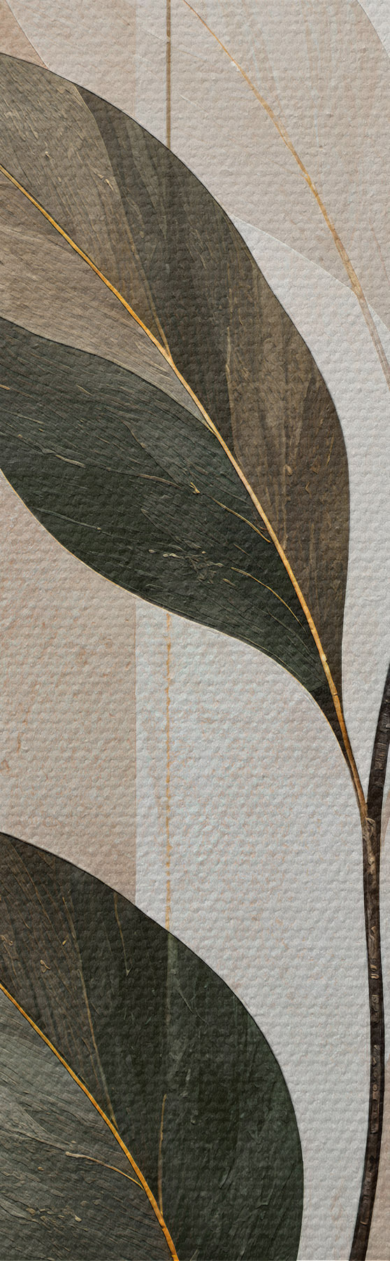 Wandbilder Botanische Geometrie s51180