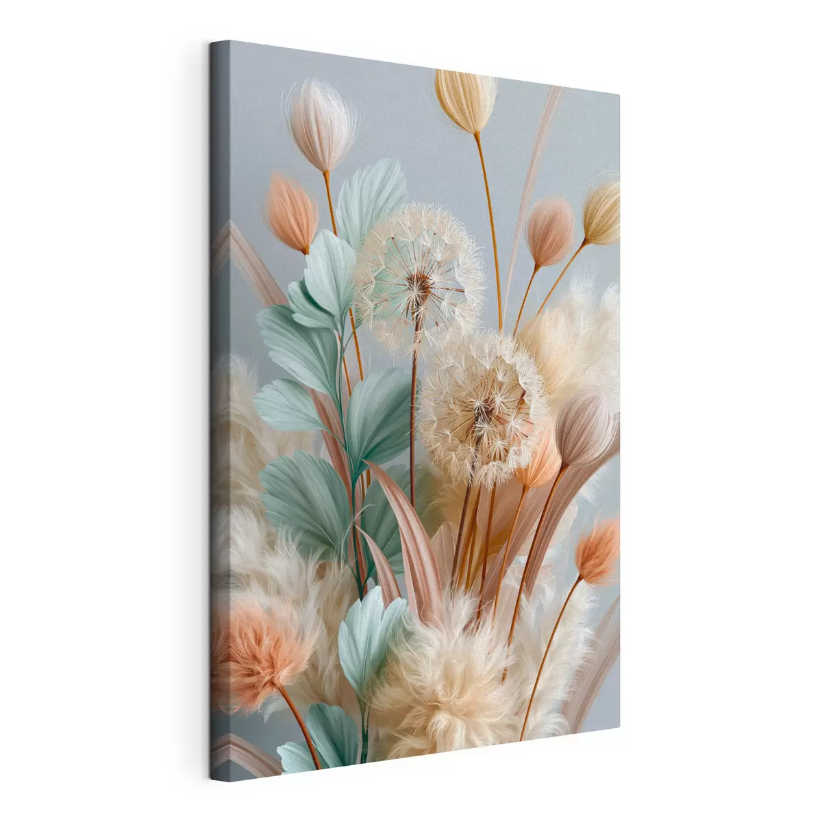 Wandbilder Zarte Löwenzahnblüten und Wildblumen s51182