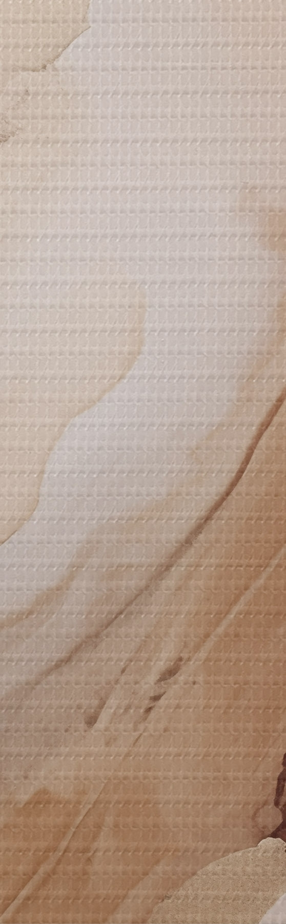 Wandbilder Flüssige Kunstschichten in Beige und Terrakotta m31089