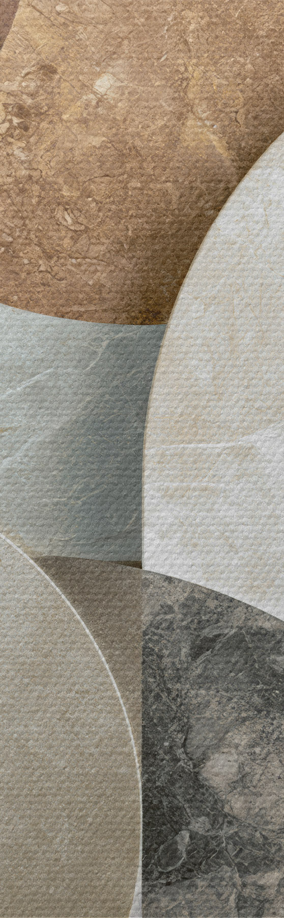 Wandbilder Sich überlappende geometrische Formen m31119