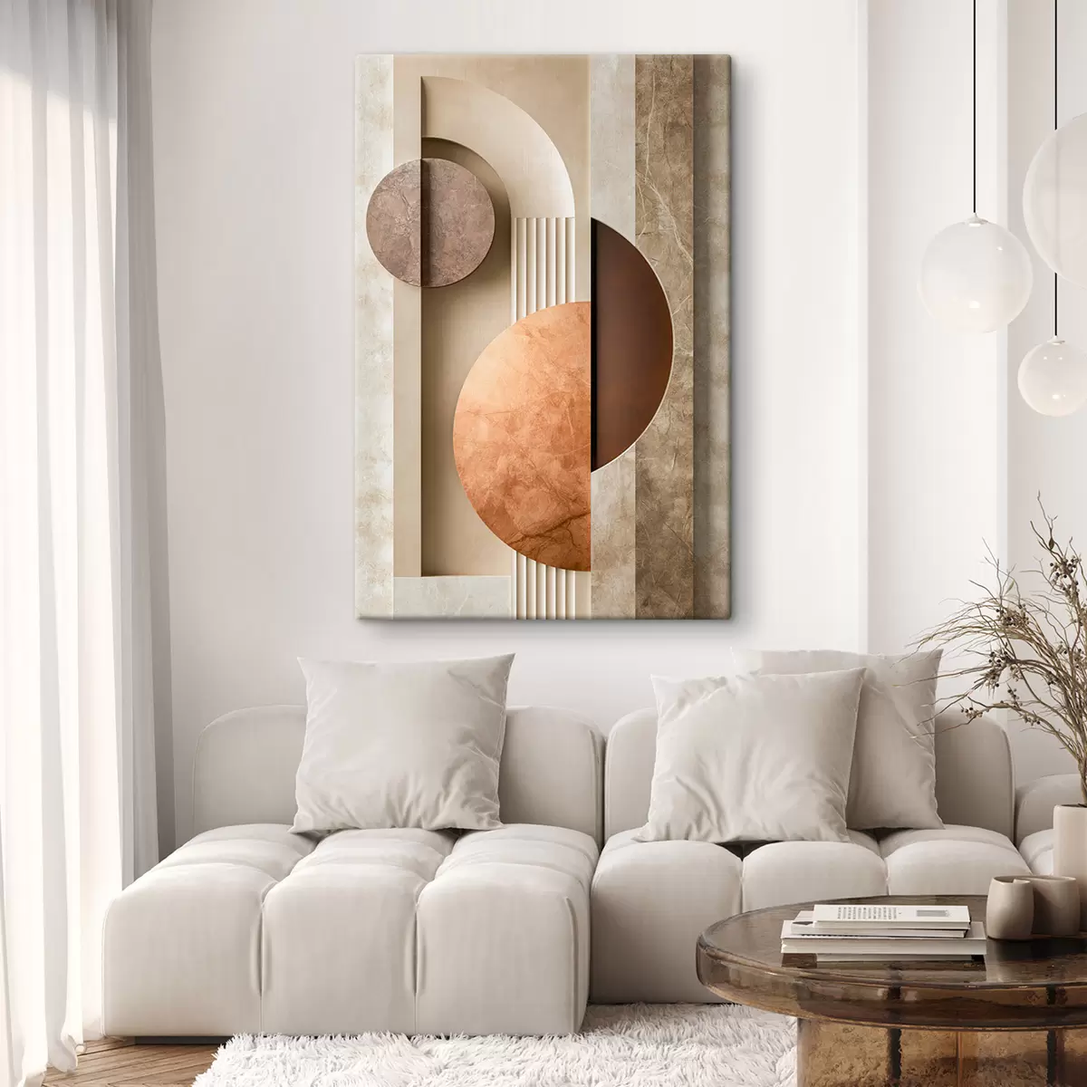 Wandbilder Moderne abstrakte Geometrie s51282