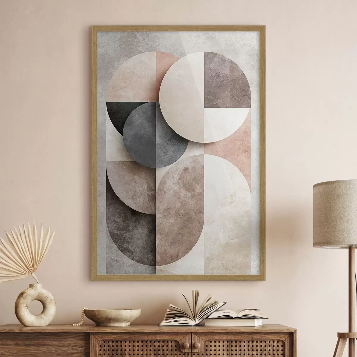 Poster Abstrakte Kreise f51183