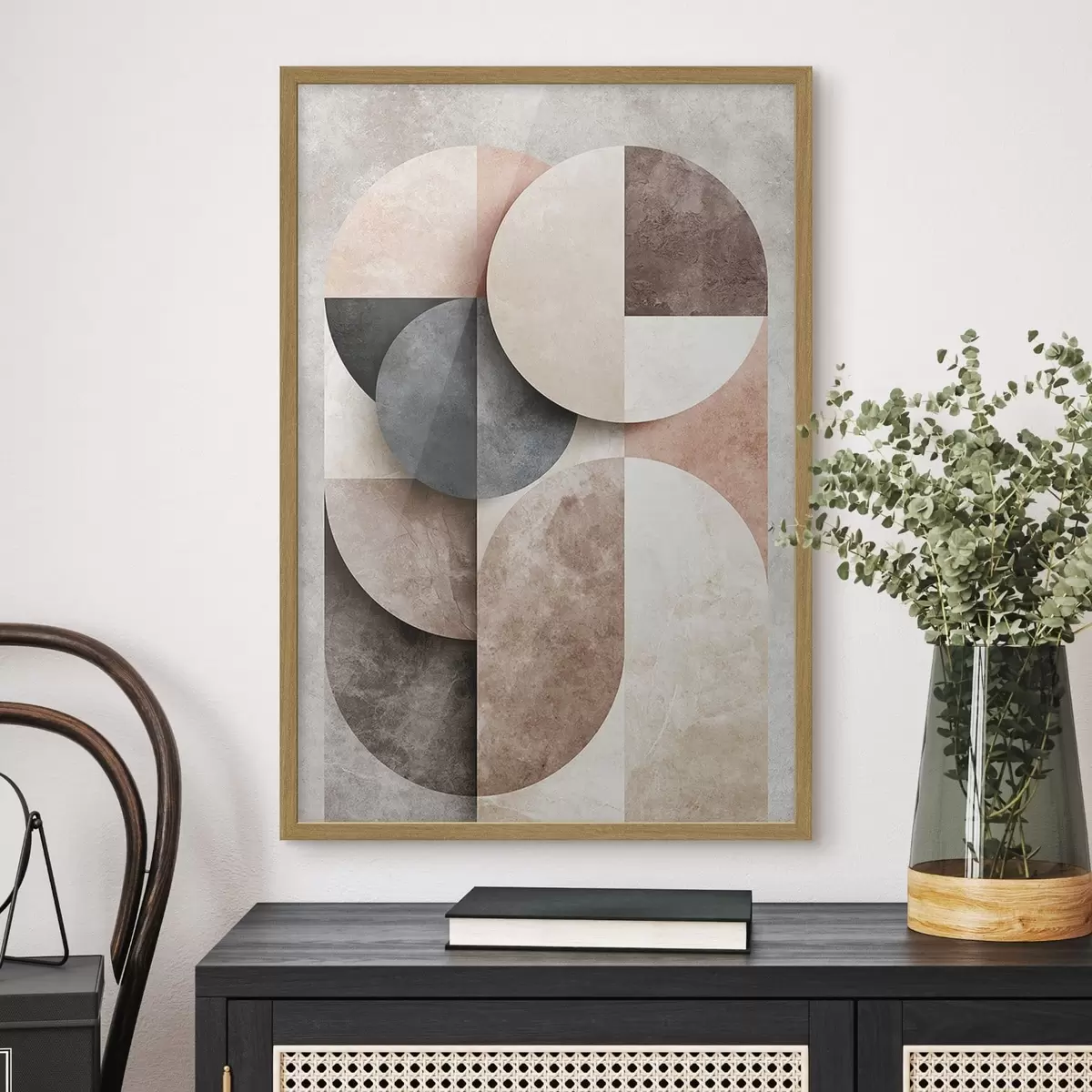 Poster Abstrakte Kreise f51183