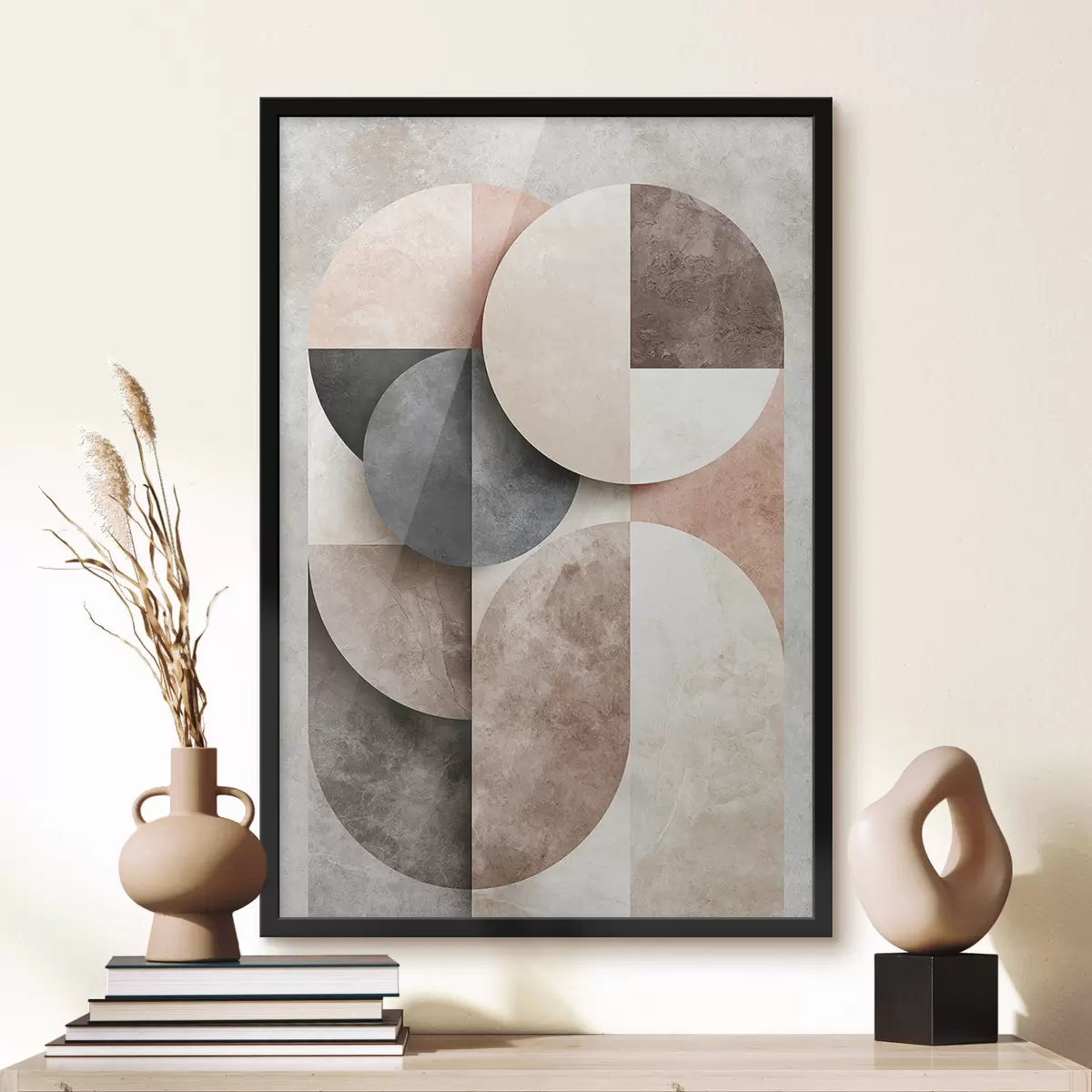 Poster Abstrakte Kreise f51183