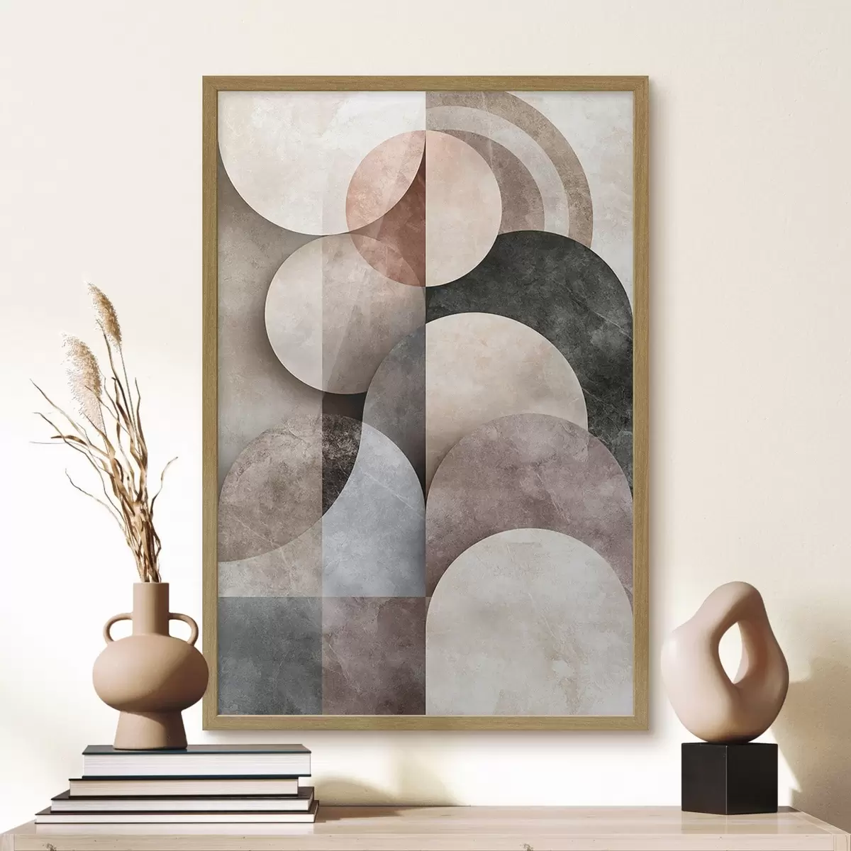 Poster Sich überschneidende Kreise f51184