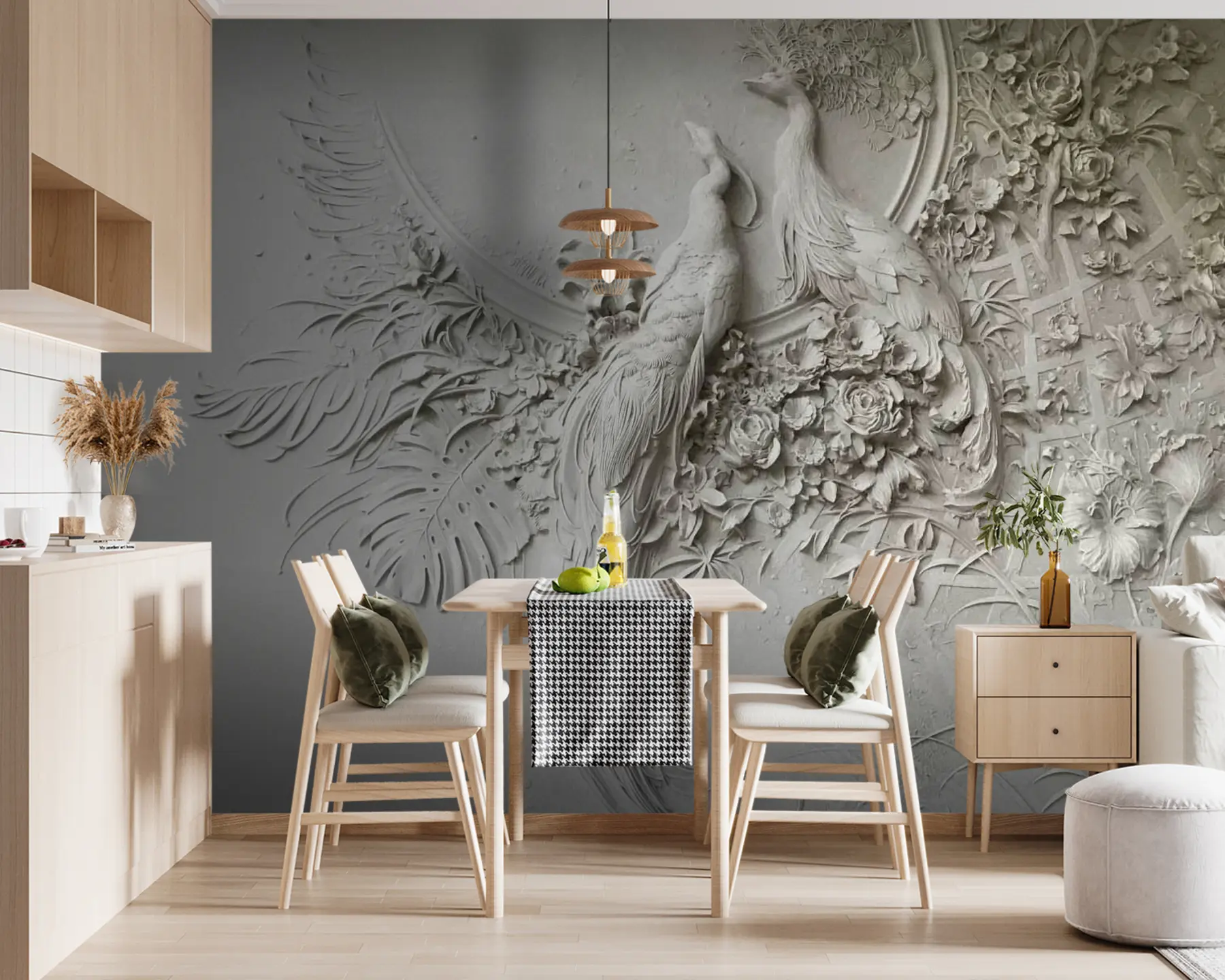 Fototapete Zweig, Pflanze und Holz u46452