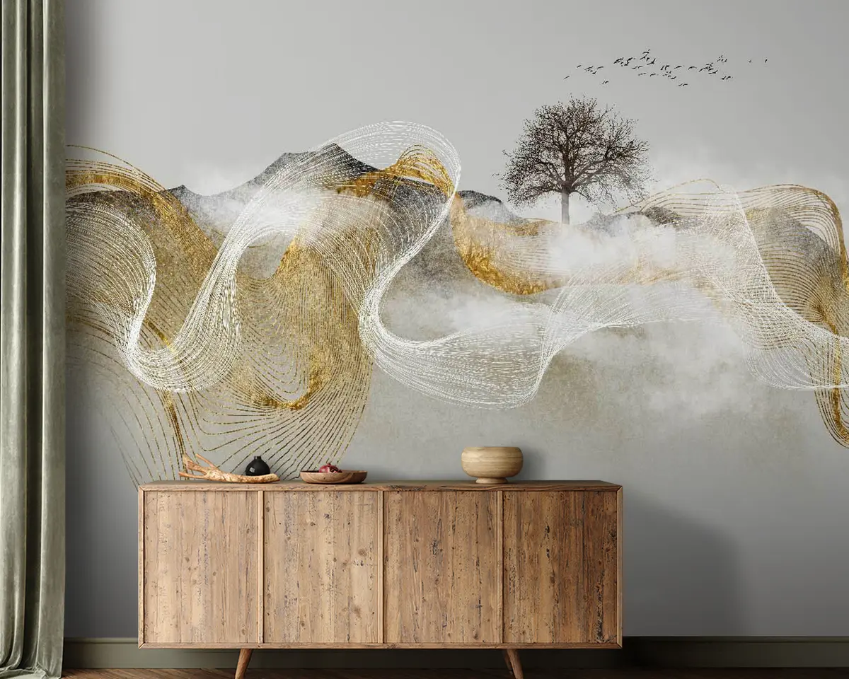 Fototapete Gesten, Kunst und Schriftarten u16828