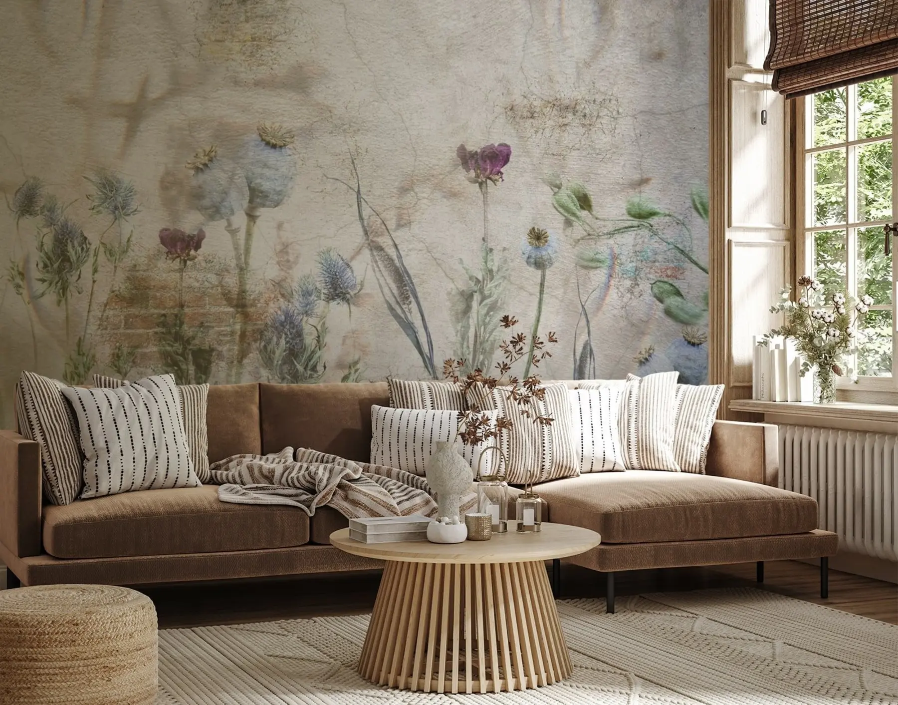 Fototapete Blumen und Kräuter u72771