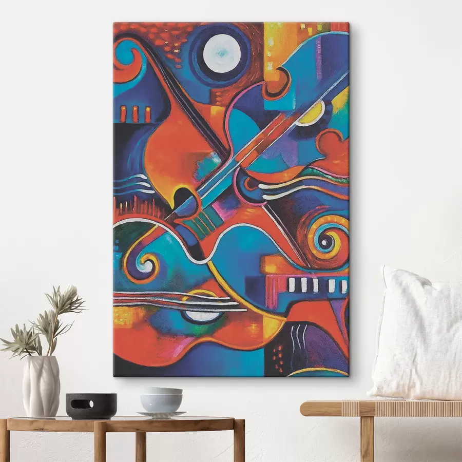 Wandbilder Farbe, Kunst und Kunstfarbe s00324