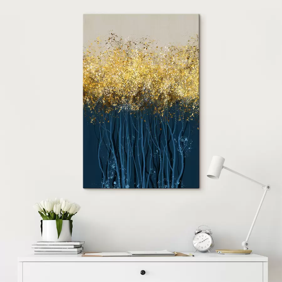 Wandbilder Bäume mit Blättern s01893