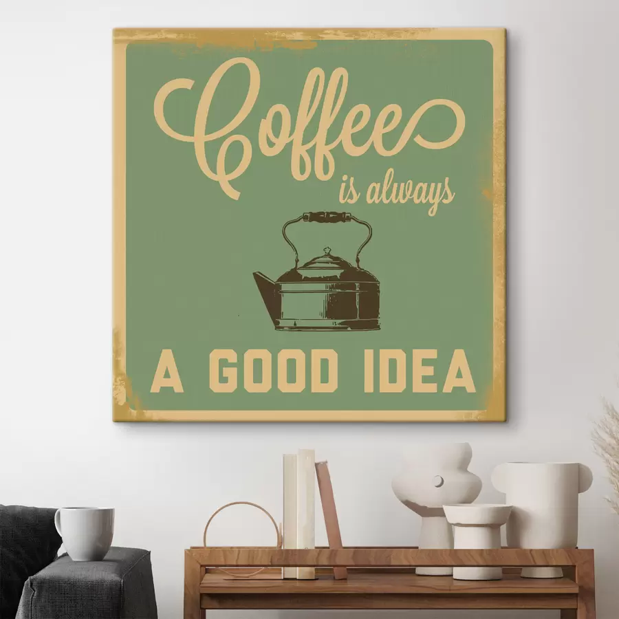 Wandbilder Rechteck, Schriftart Kraftfahrzeug e s07842